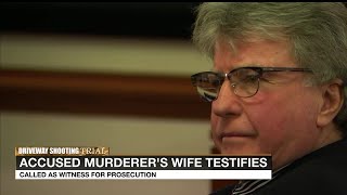 Accused killers wife testifies in driveway shooting trial [upl. by Kyte]