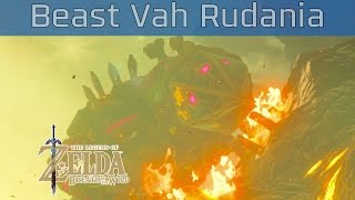 The Legend of Zelda Breath of the Wild  Divine Beast Vah Rudania Walkthrough HD 1080P [upl. by Moyers694]