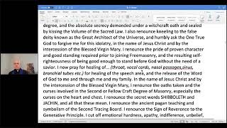 Renunciation of Freemasonry  Deliverance Prayer  St Michael Center [upl. by Christianity]