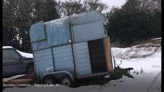 Horsebox Conversion  Stripping it out  1 [upl. by Cull277]