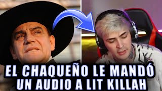 El CHAQUEÑO PALAVECINO HABLÓ con LIT KILLAH sobre su canción quotLa trampa es Leyquot [upl. by Mendes]