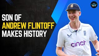 Rocky Flintoff Son of Andrew Flintoff Makes History  Cricket News  ENG vs SL [upl. by Adne335]