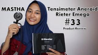 Review Tensimeter Aneroid Riester Emega [upl. by Nosyla]