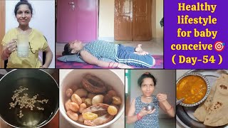 Open tubes blockage in healthy way🎯Day54 Full day routine🤗 Pratikiduniya [upl. by Earla]