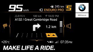 BMW Motorrad Connectivity – How To – Navigation [upl. by Sivle]