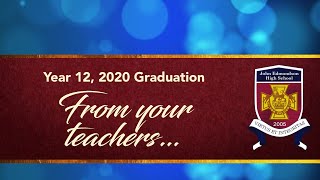 Year 12 2020 Graduation  From your teachers [upl. by Sinned330]