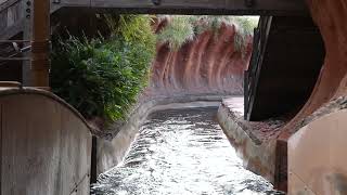 Flume Water Ambience  Breakdown  Splash Mountain Disneyland December 2021 [upl. by Nagaem]