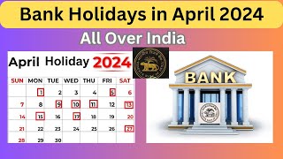 Bank Holidays in April 2024 bankholidayinapr2024 2024bankholidays advayainfo [upl. by Ally152]