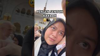 Part1 PENGEN SENTUH KAKBAH🥹🕋 umroh mbakbangsawan kakbah mekah tanahsuci [upl. by Aissatan]