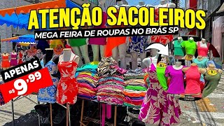 BRÁS SP  ROUPAS DIRETO DA FÁBRICA BARATA NA RUA BRÁS SÃO PAULO Moda Feminina no Brás Atacado [upl. by Aramaj]