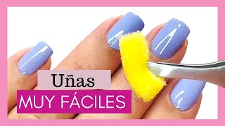 Uñas Difuminadas con Esponja diseños de uñas ombre con esponja paso a paso [upl. by Alonzo]