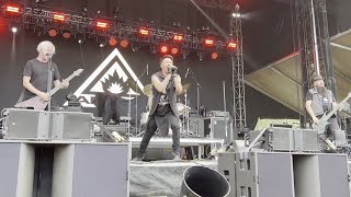 Adema FULL SET Live 972023 VIR Blue Ridge Rock Festival AltonVA 60fps FRONT ROW [upl. by Ainirtac]