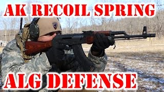 AK recoil spring from ALG Defense [upl. by Kcirdet]