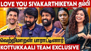 Anna Ben Look பாத்து ஷாக் ஆயிட்டோம் 😮 Soori amp PS Vinothraj Fun Interview  Kottukkaali Movie [upl. by Wheeler]