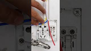 Switch Board Connection shorts viral electrician [upl. by Farah]