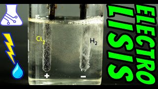 Electrólisis del Agua Descomposición del Agua mediante Electricidad ⚡💧 [upl. by Alleul]