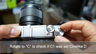 How To install Cinelike DV on Panasonic GX85GX80 [upl. by Eynobe]