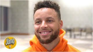 Steph Curry has no doubts he wants to finish his career as a Warrior  The Jump [upl. by Violante]