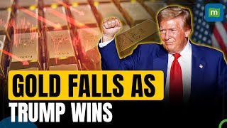 US Election 2024 Gold Prices Plunge as Trump Wins Is More Downside Ahead [upl. by Skardol561]