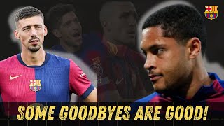 Farewell to Vitor Roque and Clément Lenglet  Barcelonas much needed Exits in 2024 [upl. by Varipapa82]