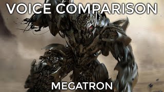 Voice Comparison Megatron Transformers [upl. by Moskow]