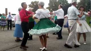 01 DAVE KREITER SINGSCALLS SQUARE DANCE AT LAMPETER FAIR SEPT 2012 [upl. by Far329]