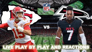 Kansas City Chiefs vs Atlanta Falcons Live PlayByPlay amp Reactions [upl. by Hooker]