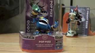 Skylanders Giants  Unboxing Series 2 Slam Bam and Pop Fizz [upl. by Asiole]