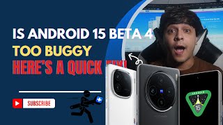 Is Android 15 Beta 4 Too Buggy Here’s A Quick Fix [upl. by Enyale797]