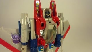 Reprolabels G1 Starscream Review [upl. by Enetsirhc]