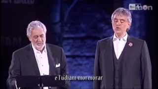 Placido Domingo amp Andrea Bocelli  Pearl Fishers duet [upl. by Eirrej]