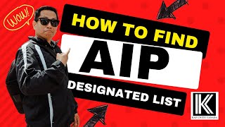 AIP 2022 How to find Designated Employer list [upl. by Nabala]