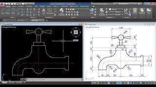 AutocAD 2D Practice Drawing  Exercise 5  Basic amp Advance Tutorial [upl. by Eade951]