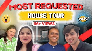 The most awaited HOUSE TOUR🤩🏡  Grovers here  ​⁠RajGrover005 [upl. by Amaris]