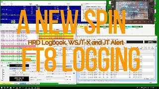 A New Spin on JT Alert HRD Logbook and WSJT X [upl. by Gladine]