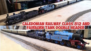 Bachmann Caledonian Railway Class 812 amp Fairburn Tank Double Header [upl. by Alston]