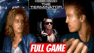 The Terminator FULL GAME Walkthrough SEGA [upl. by Assennej768]