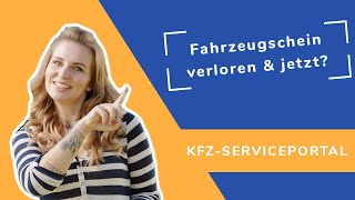 Fahrzeugschein verloren – Was musst du jetzt tun [upl. by Janie]