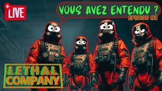 LETHALCOMPANY  LE BRUIT DE LA MORT  Live Coop [upl. by Kaehpos44]