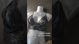 Lace Bralette Design  Check Tutorial On My Channel [upl. by Craig947]