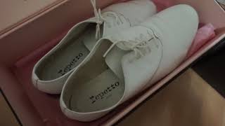 Repettoholic zizi white for Korean size 250EU 40 레페토 화이트 무광 지지 리뷰 [upl. by Coleen]