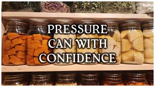 STOCK YOUR PANTRY  PRESSURE CANNING POTATOES [upl. by Harifaz]