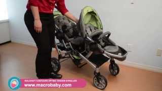 MacroBaby  Contours Optima Tandem Stroller [upl. by Anatak]