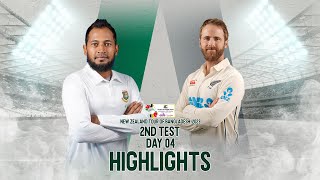 Bangladesh vs New Zealand Highlights  2nd Test  Day 4  New Zealand Tour of Bangladesh 2023 [upl. by Mateusz]