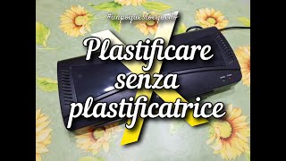 PLASTIFICARE SENZA PLASTIFICATRICE hack craft [upl. by Stevena834]