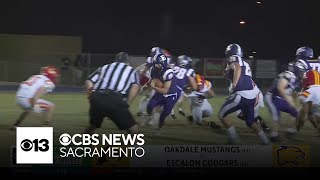 Oakdale vs Escalon  2024 Friday Gameday Week 3 highlights [upl. by Gentes]