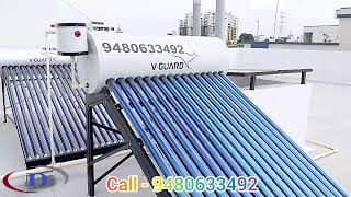 Solar water heater Airvent type vs Aux [upl. by Norga492]