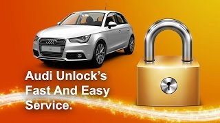 How To Find Your Audi Radio Code Serial Unlock All Models [upl. by Wilen]