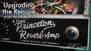 Fender Princeton Reverb Reissue  Upgrades for Reliability amp Tone [upl. by Donetta]