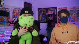 Aimsey Vods  AIMSEY AND RANBOO TALK MENTAL HEALTH 9142022 [upl. by Kery917]